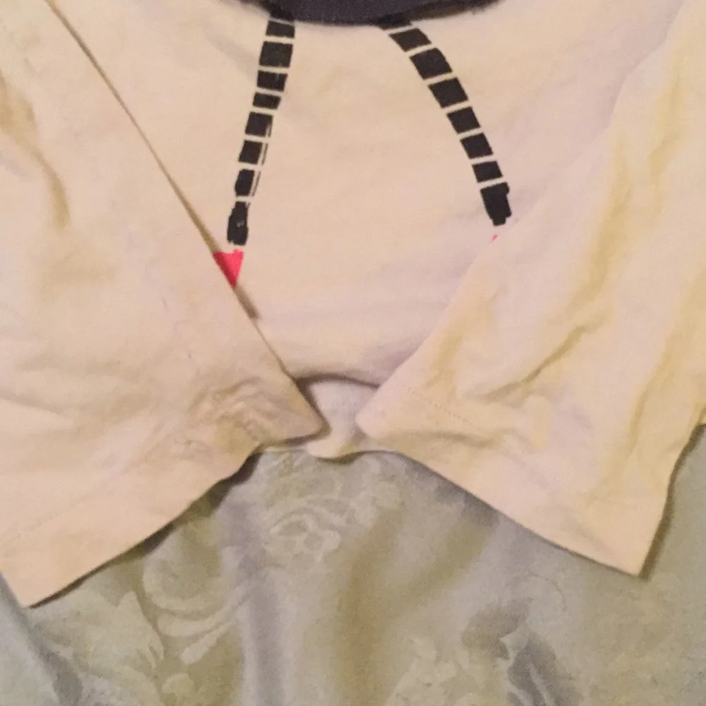Gap Mixed Media Long Sleeve Tee Shirt Size 10